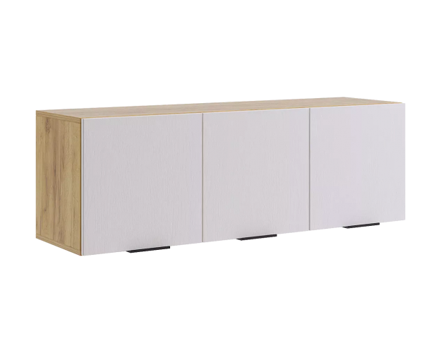 Прихожая Бери К8 дуб крафт золотой / белое дерево