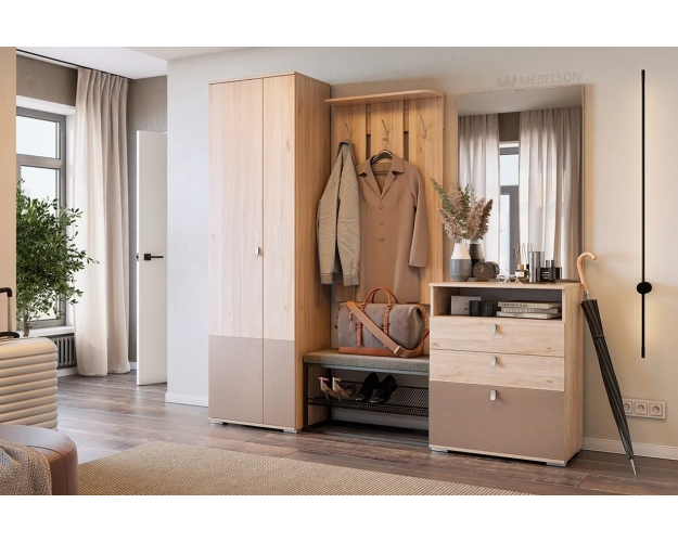 Вешалка Реал 1 дуб сонома