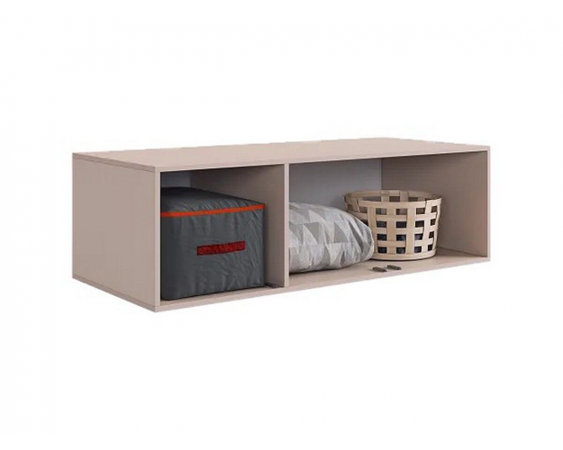 Антресоль трехстворчатая Катрин 117.01 кашемир / фрапучино матовый