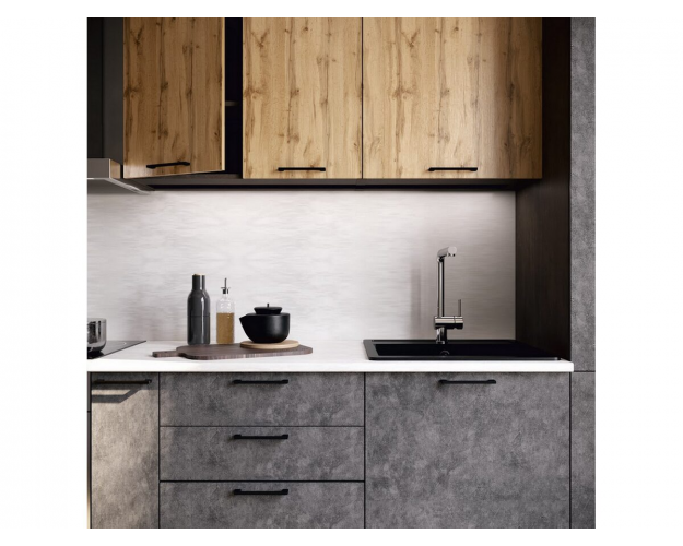 Кухонный гарнитур Бронкс дуб вотан / бетон